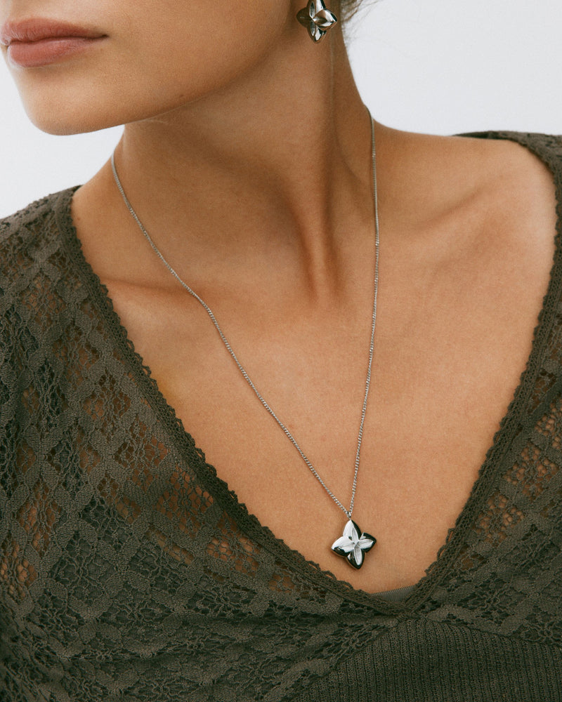 Scala Necklace L Steel