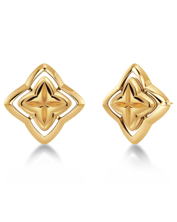Scala Studs L Gold