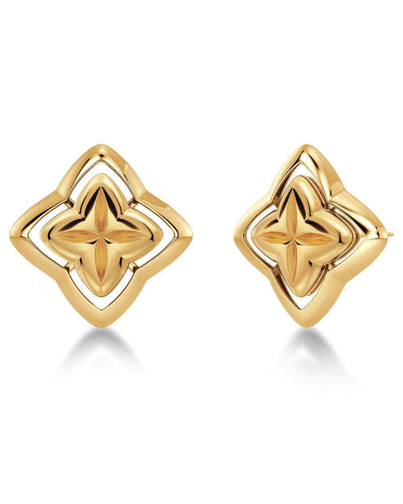Scala Studs L Gold
