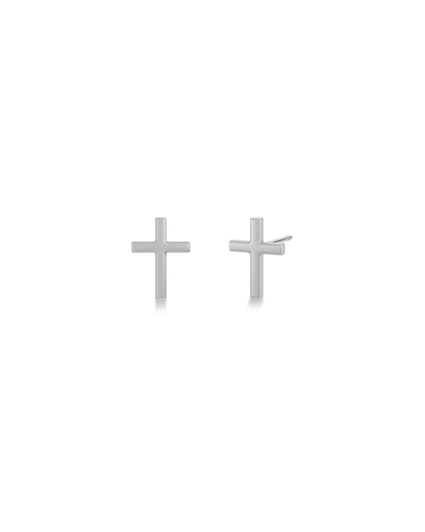 SPIRIT CROSS STUDS STEEL