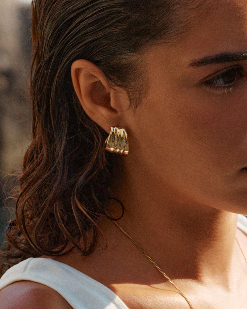 Tidal Hoops Gold
