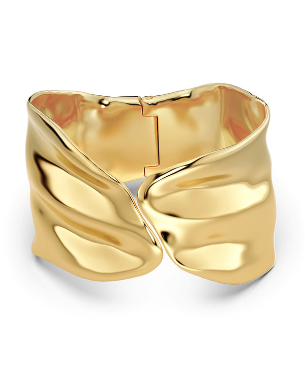 Tidal Bangle Gold