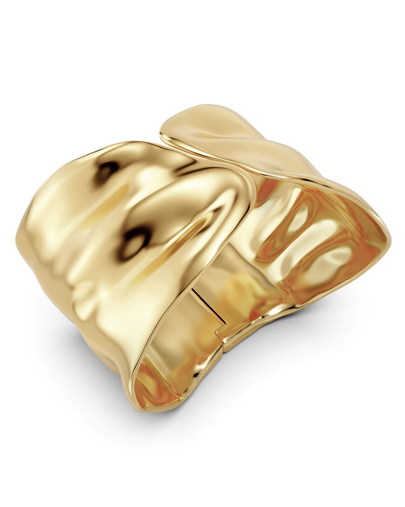 Tidal Bangle Gold