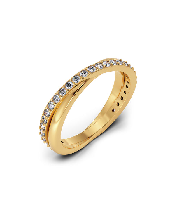 Twin Ring Gold
