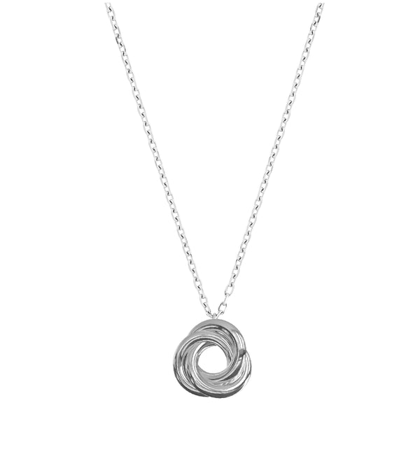 Sunset Orbit Necklace Steel