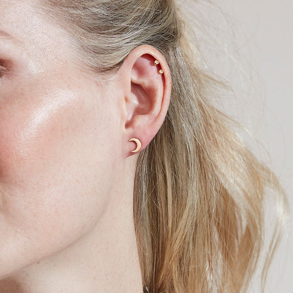 Bright Night Studs Gold (New)