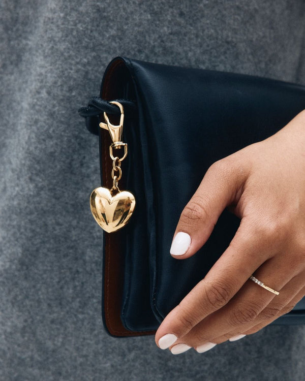 Barley Bag Charm Gold