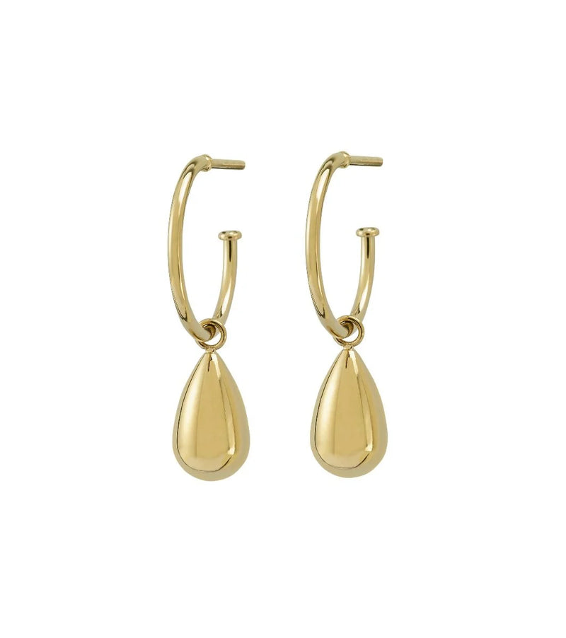 Drop Mini Earrings Gold