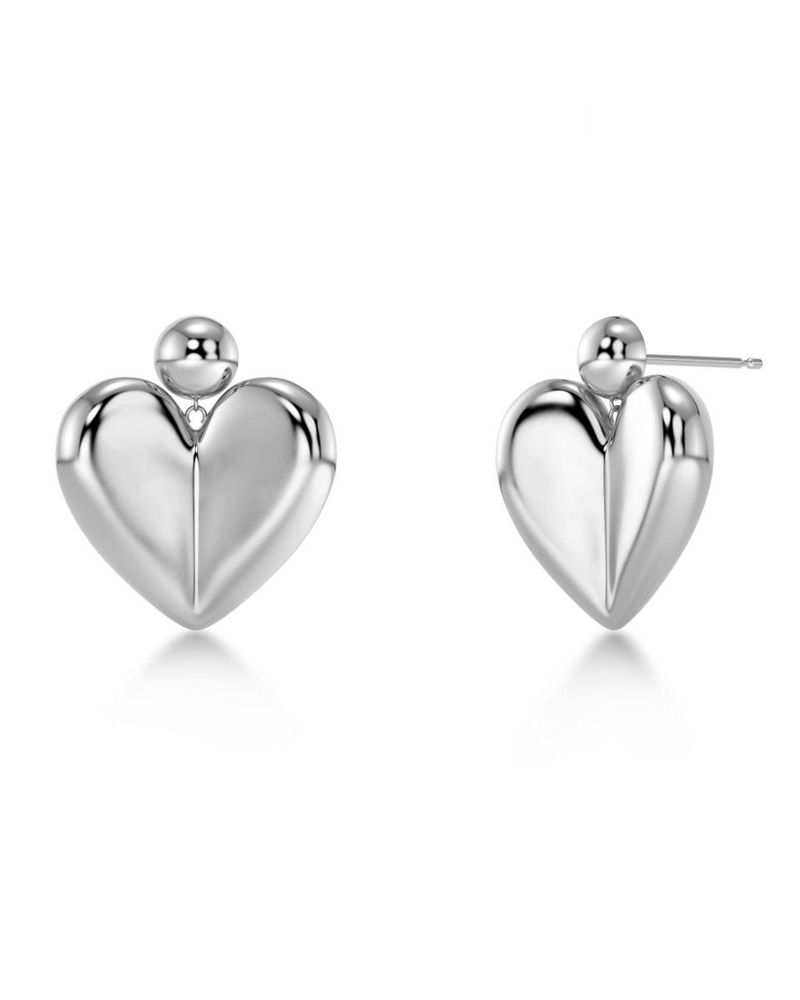 True Love Earrings Steel