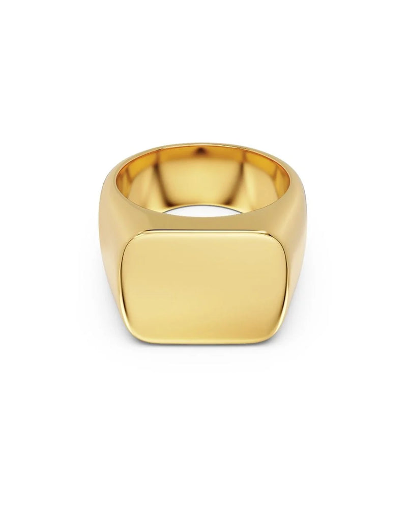 Ellis Signet Ring Gold