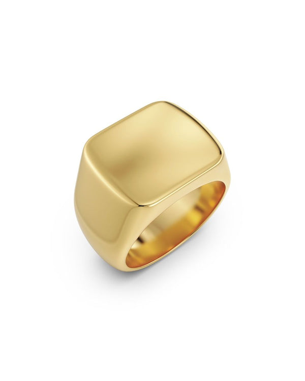 Ellis Signet Ring Gold