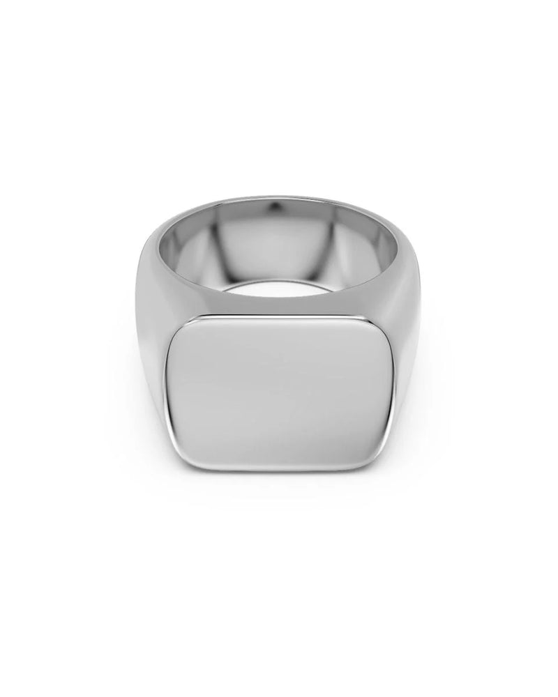 Ellis Signet Ring Steel
