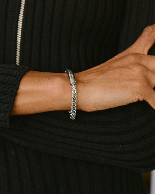 Spiga Chain Bracelet Steel