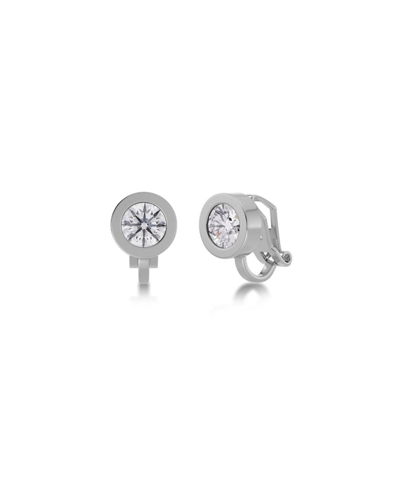 Stella Clip-On Earrings Steel