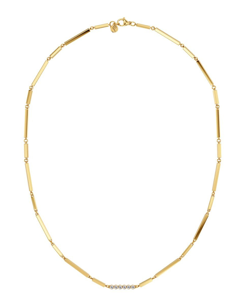 Twiggy Necklace Multi Gold