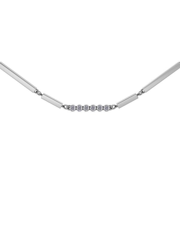 Twiggy Necklace Multi Steel