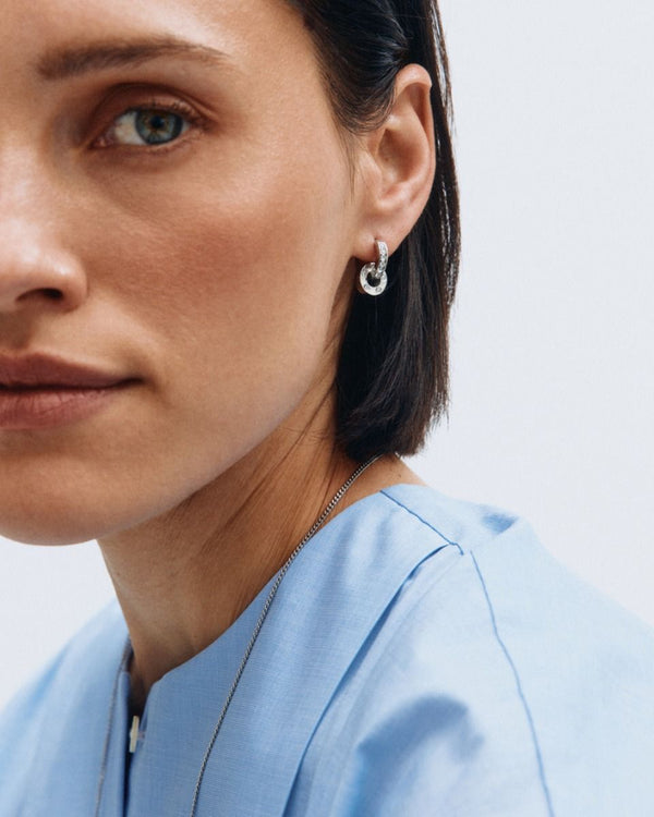 Ida Orbit Earrings Steel