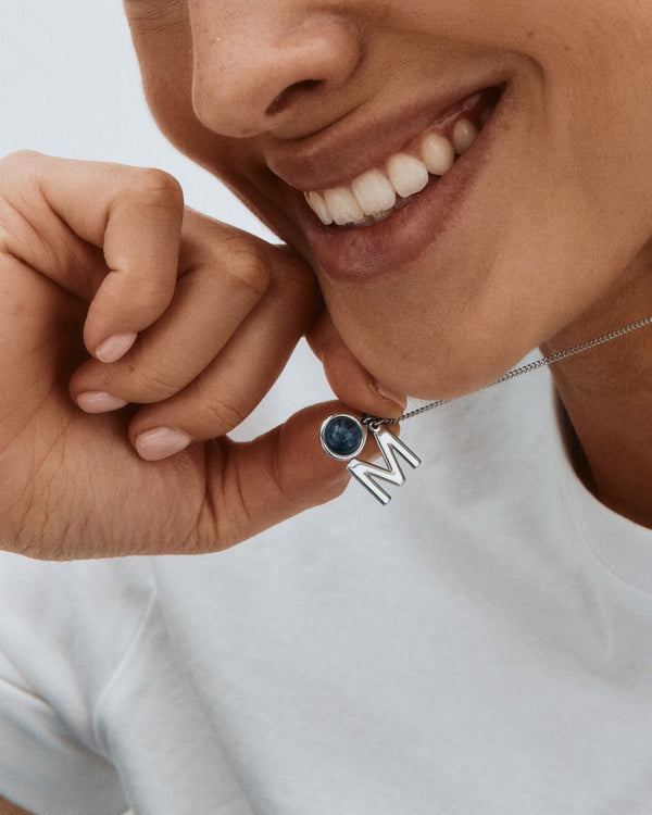 Charm Birthstone Steel