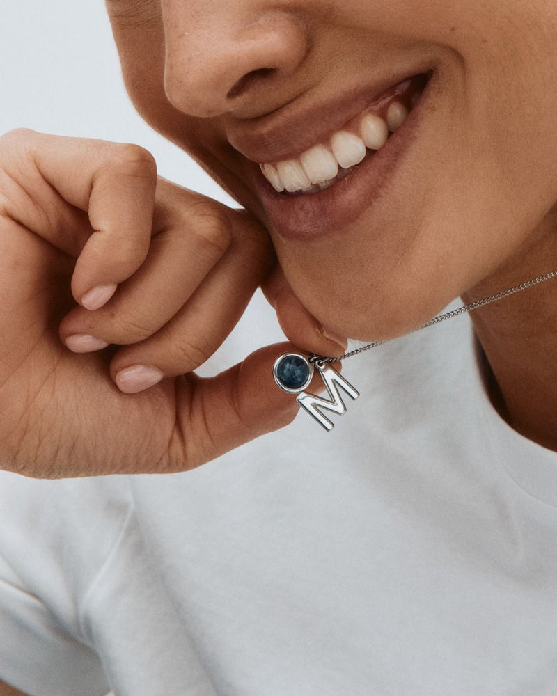 Charm Birthstone Steel