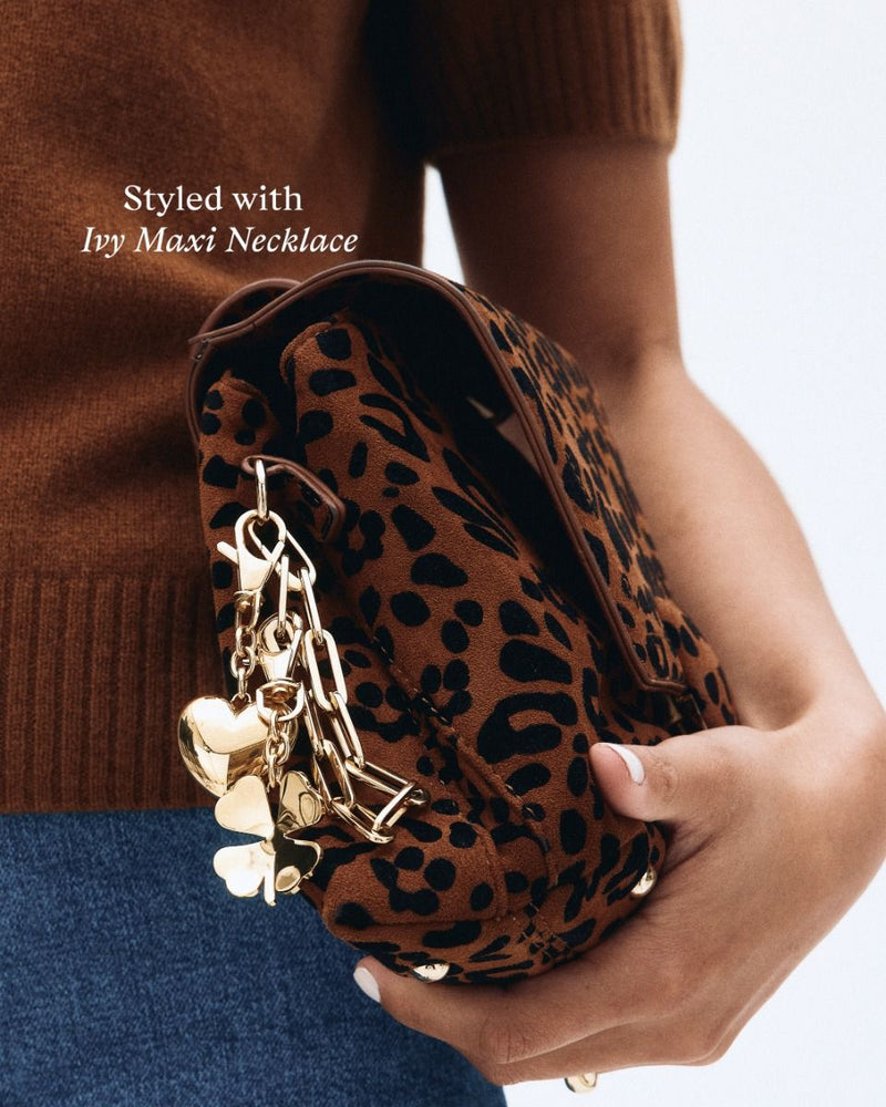 Barley Bag Charm Gold