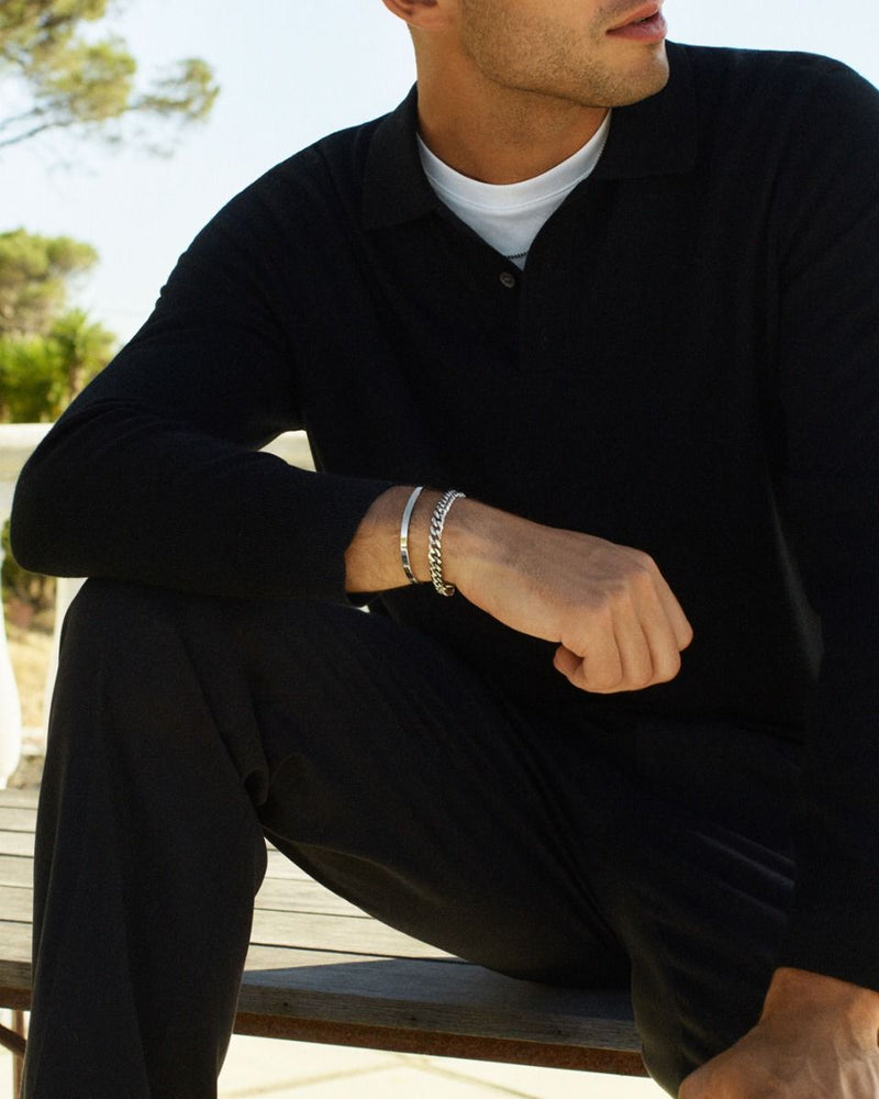 Clark Men's Chain Bracelet Steel