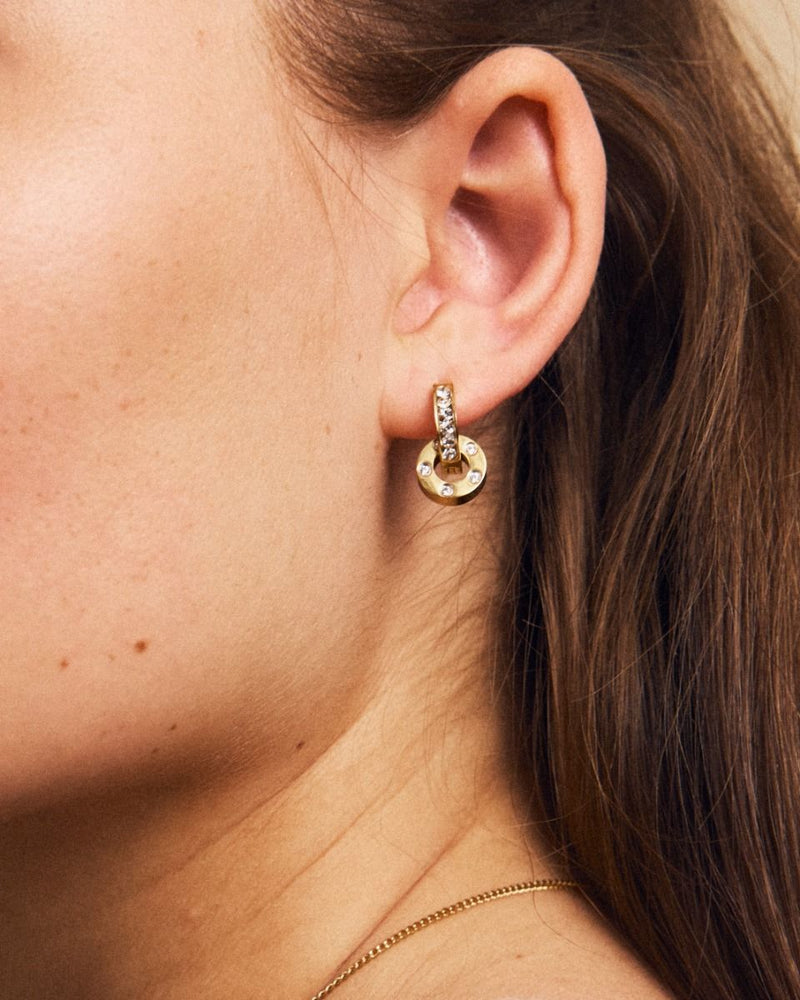 Ida Orbit Earrings Gold