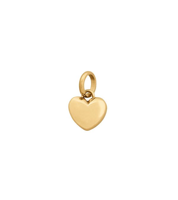 Small Gold Heart Charm