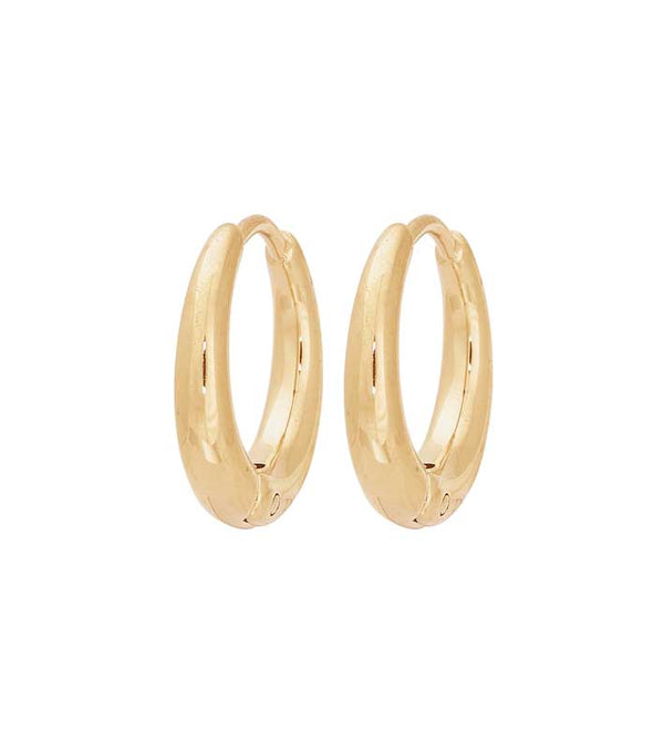 Charm Hoops Gold