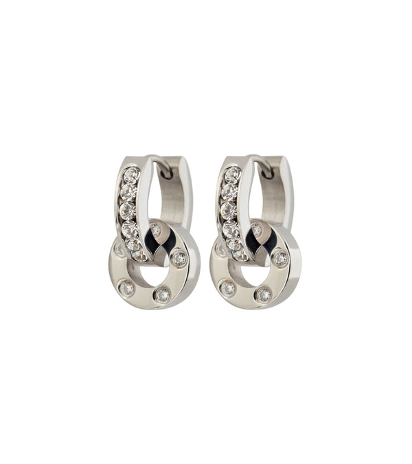 Ida Orbit Earrings Steel