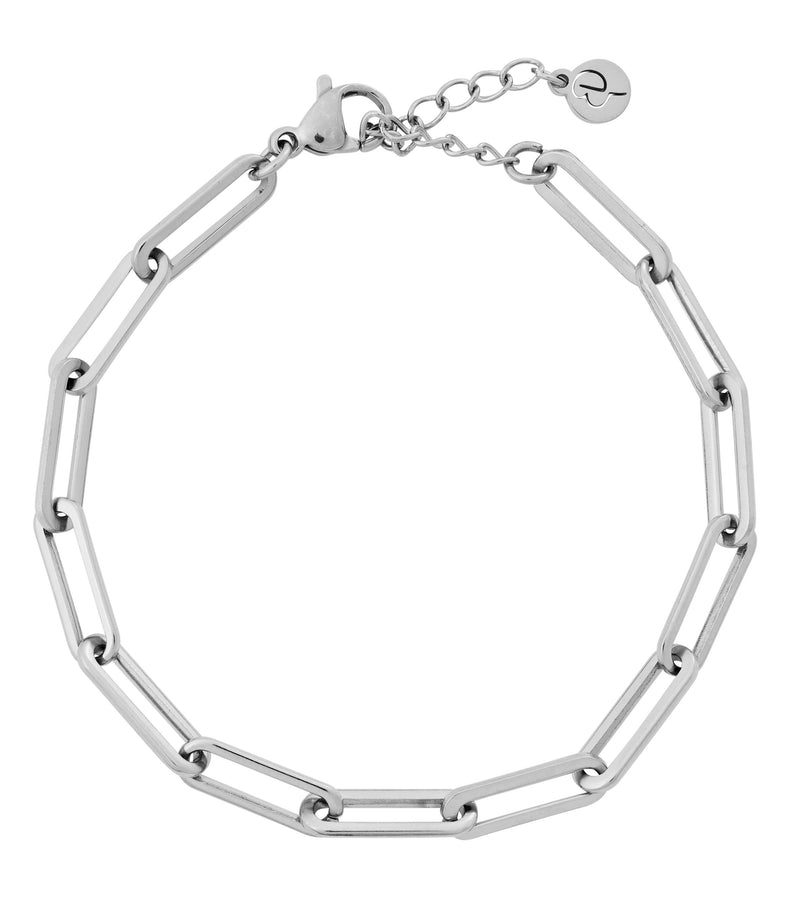 Ivy Chain Bracelet L Steel