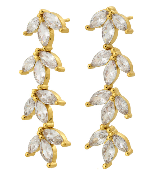 Laurel Earrings Gold