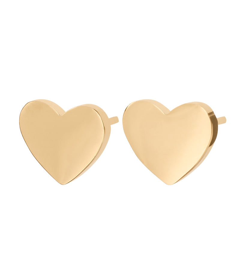 PURE HEART STUDS GOLD