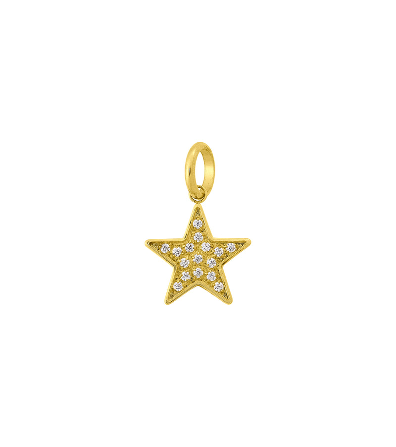 Charm Star Sparkle Gold
