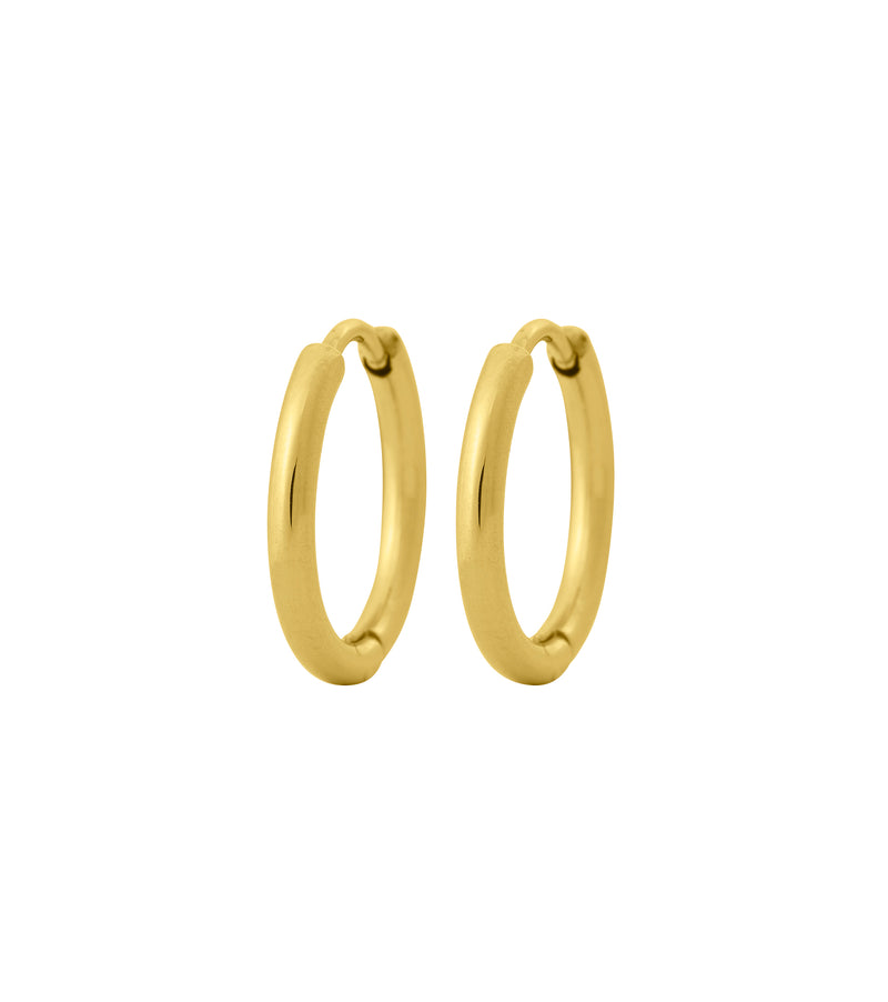 Triple Pair Hoops Gold