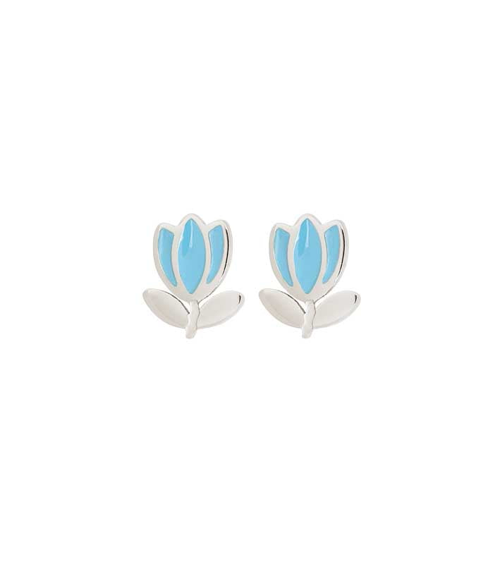 TULIP STUDS CHILD STEEL