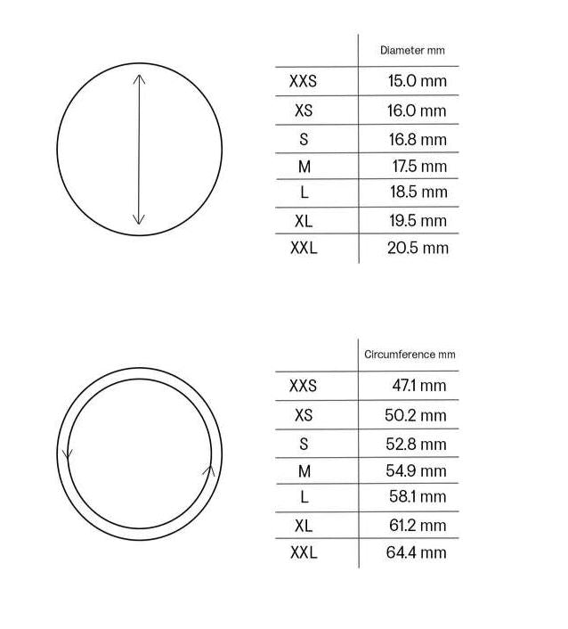 MONACO RING STEEL / XS 16 mm