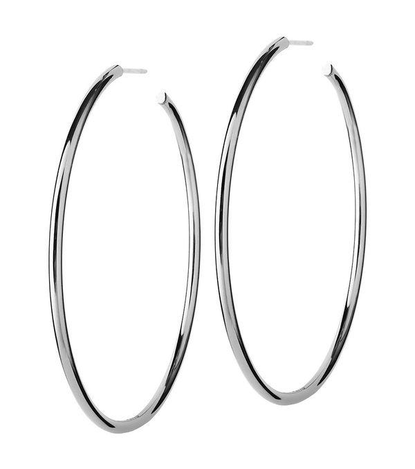 Hoops Earrings Steel Large